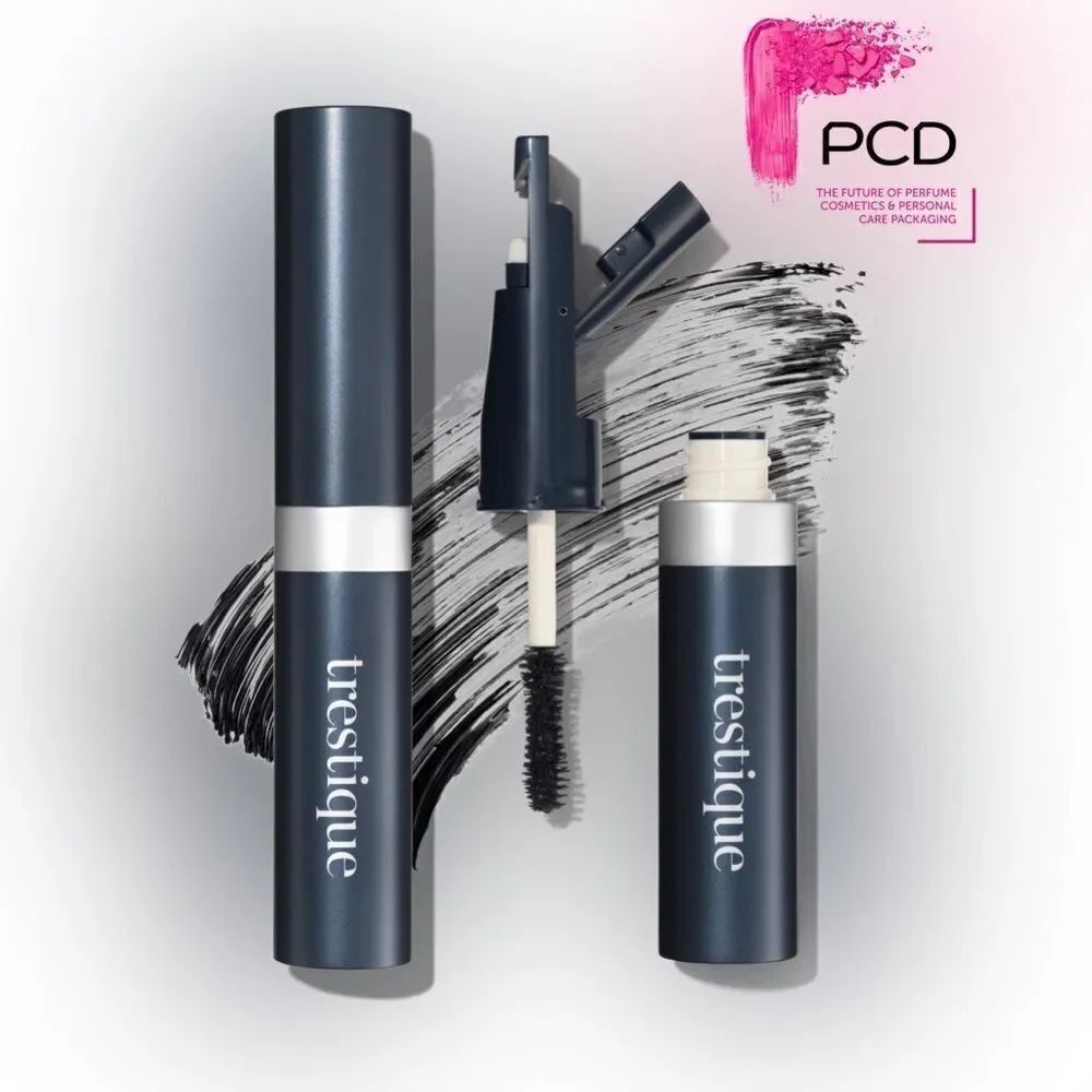 NEW! *Trestique* Good Vibes Mascara Eyelash Curler Stick Icelandic Black Lacquer